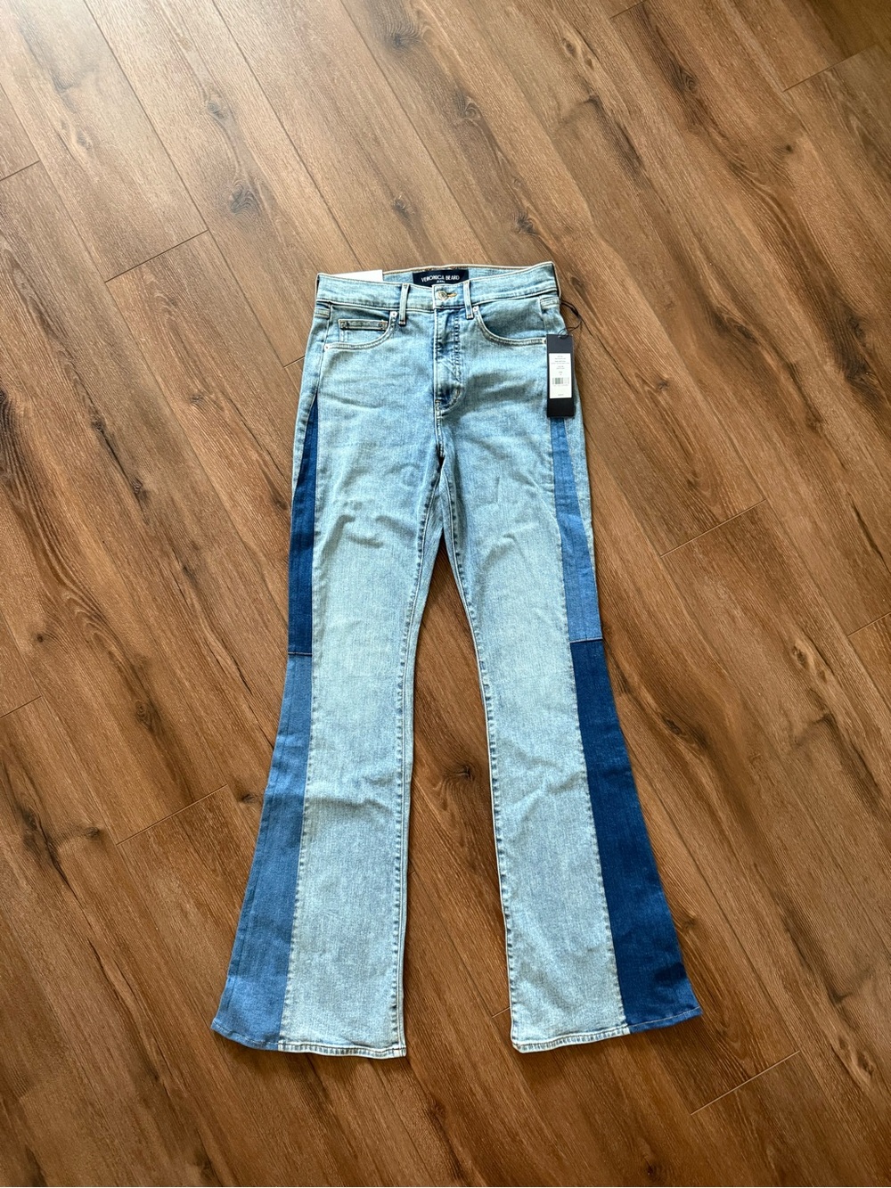 Veronica Beard Beverly High Waist Skinny Flare